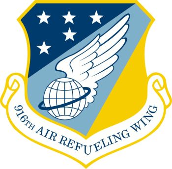 Coat of arms (crest) of the 916th Air Refueling Wing, US Air Force