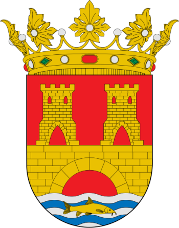Escudo de Alhama de Aragón/Arms (crest) of Alhama de Aragón