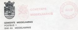 Wapen van Middelharnis/Arms (crest) of Middelharnis