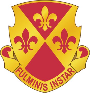 Coat of arms (crest) of 104th Regiment, US Army