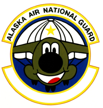 Coat of arms (crest) of the 176th Mobile Aerial Port Flight, Alaska Air National Guard