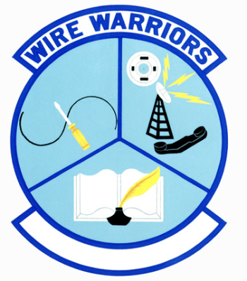 Coat of arms (crest) of the 928th Communications Squadron, US Air Force
