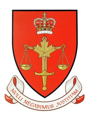 Arms of Court Martial Appeal Court of Canada