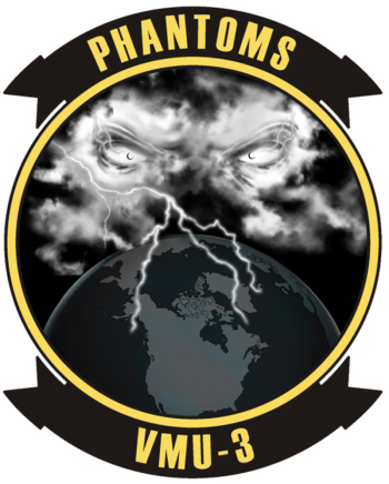 Coat of arms (crest) of VMU-3 Phantoms, USMC