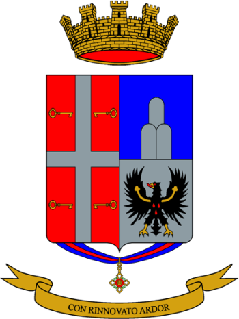 Coat of arms (crest) of the 123rd Infantry Regiment Chieti, Italian Army