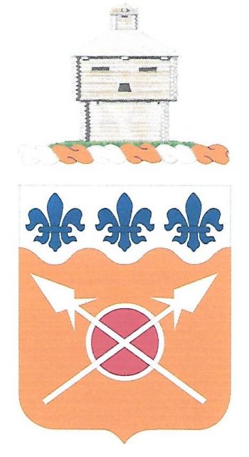 Coat of arms (crest) of 133rd Signal Battalion, Illinois Army National Guard