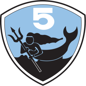 Coat of arms (crest) of the Air Squadron 5, Indonesian Air Force