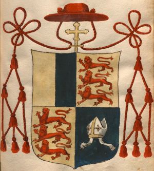Arms (crest) of Otto Truchseß von Waldburg