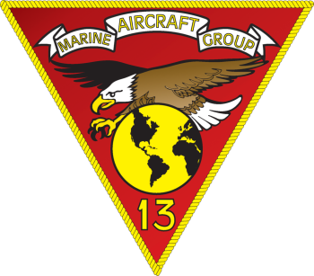 Coat of arms (crest) of Marine Aircraft Group 13, USMC