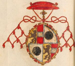 Arms (crest) of Wolf Dietrich von Raitenau
