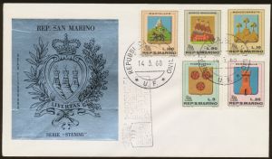 Arms of San Marino (stamps)