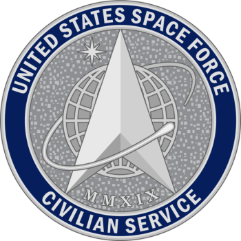 Coat of arms (crest) of the US Space Force Civilian Service