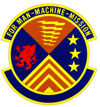 Coat of arms (crest) of the 501st Supply Squadron, US Air Force