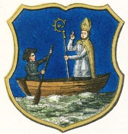 Wappen von Husinec (Prachatice)/Coat of arms (crest) of Husinec (Prachatice)