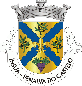 Brasão de Ínsua/Arms (crest) of Ínsua