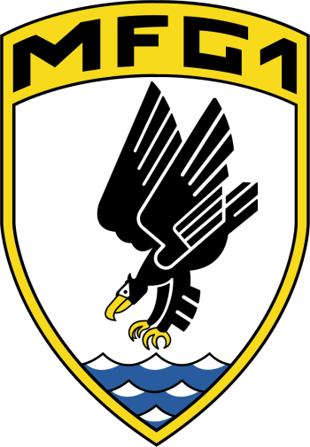 Coat of arms (crest) of the Naval Air Wing 1, German Navy