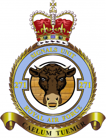 Coat of arms (crest) of No 271 Signals Unit, Royal Air Force