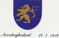 Wapen van Noordwijkerhout/Coat of arms (crest) of Noordwijkerhout