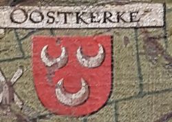 Wapen van Oostkerke/Arms (crest) of Oostkerke