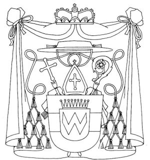 Arms of Andreas Alois Ankwicz von Skarbek-Poslawice