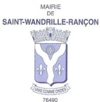 Blason de Saint-Wandrille-Rançon/Arms (crest) of Saint-Wandrille-Rançon
