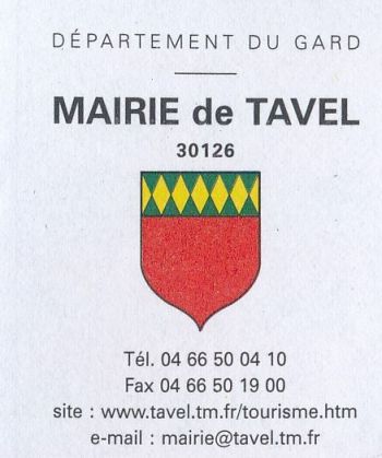 Blason de Tavel (Gard)