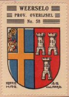 Wapen van Weerselo/Arms (crest) of Weerselo