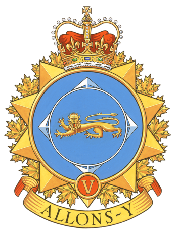 Coat of arms (crest) of the 5 Canadian Brigade Group, Canadian Army
