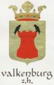Wapen van Valkenburg (ZH)/Arms (crest) of Valkenburg (ZH)