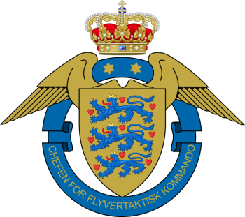 Coat of arms (crest) of the Chief of the Tactical Air Command, Danish Air Force