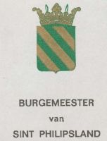 Wapen van Sint Philipsland/Arms (crest) of Sint Philipsland