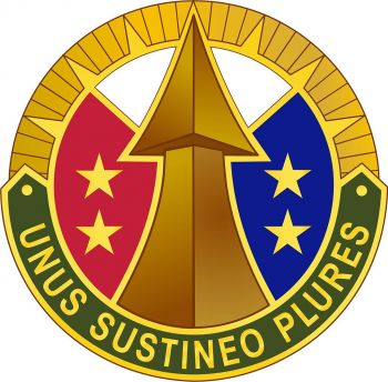 Coat of arms (crest) of US Army Reserve Sustainment Command, US Army