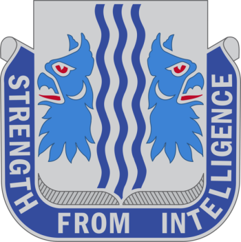 Coat of arms (crest) of 229th Military Intelligence Battalion, US Army