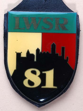 Coat of arms (crest) of the 81st Landwehrstamm Regiment, Austrian Army