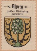 Wappen von Asperg/Arms (crest) of Asperg