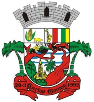 Brasão de Carlos Gomes (Rio Grande do Sul)/Arms (crest) of Carlos Gomes (Rio Grande do Sul)