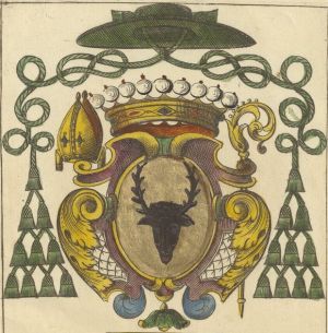 Arms (crest) of Charles Fontaine des Montées