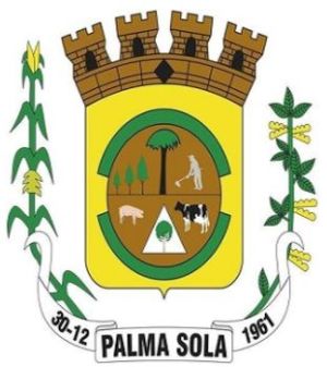 Brasão de Palma Sola/Arms (crest) of Palma Sola