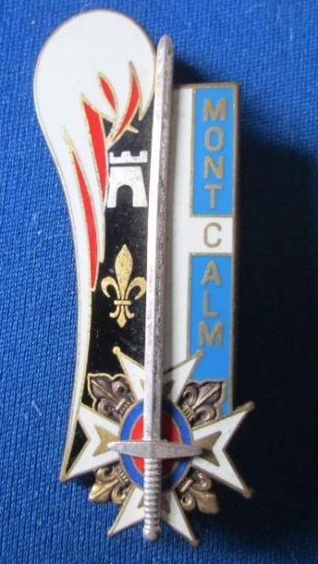 Coat of arms (crest) of the Promotion 1980 Montcalm of the Special Military School Saint-Cyr Coëtquidan, French Army