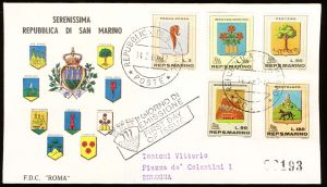 Arms of San Marino (stamps)