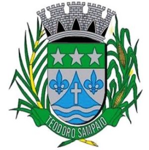 Arms (crest) of Teodoro Sampaio (São Paulo)