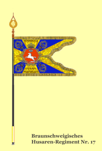 Coat of arms (crest) of Brunswickian Hussar Regiment No 17