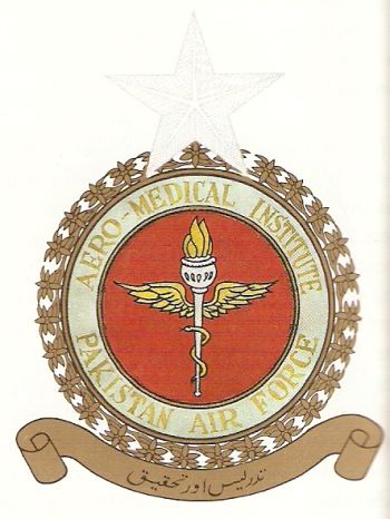 Coat of arms (crest) of the Aeromedical Institute, Pakistan Air Force