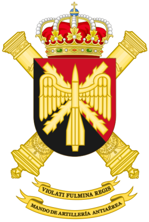 Air Defence Artillery Command, Spanish Army.png