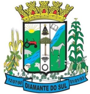 Brasão de Diamante do Sul/Arms (crest) of Diamante do Sul