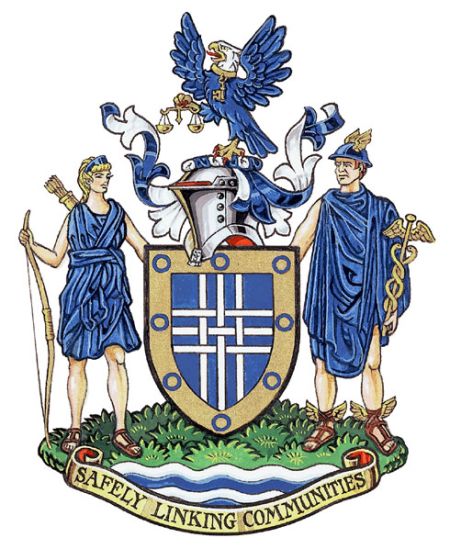 Arms of Greater Vancouver Transportation Authority Police Service