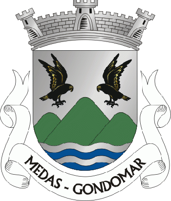 Brasão de Medas/Arms (crest) of Medas