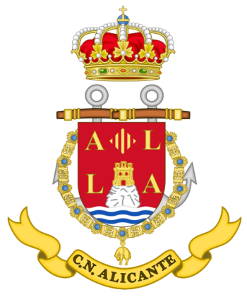 Coat of arms (crest) of the Naval Command of Alicante, Spanish Navy