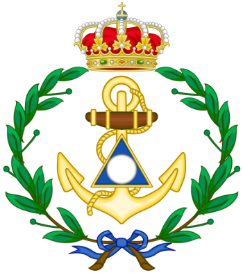 Coat of arms (crest) of the Navy Hydrographic School, Spanish Navy