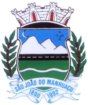 Brasão de São João do Manhuaçu/Arms (crest) of São João do Manhuaçu